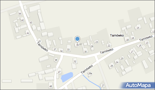 Tarnówko, Tarnówko, 31, mapa Tarnówko