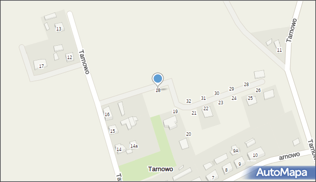 Tarnowo, Tarnowo, 18, mapa Tarnowo