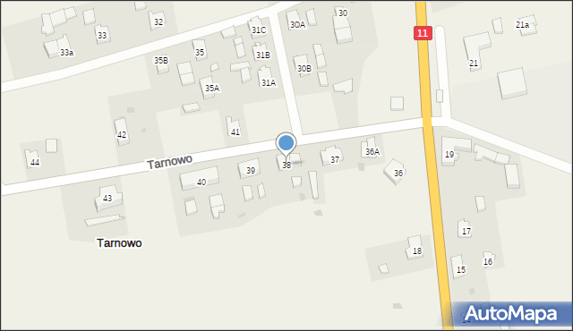 Tarnowo, Tarnowo, 38, mapa Tarnowo