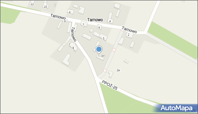 Tarnowo, Tarnowo, 3, mapa Tarnowo