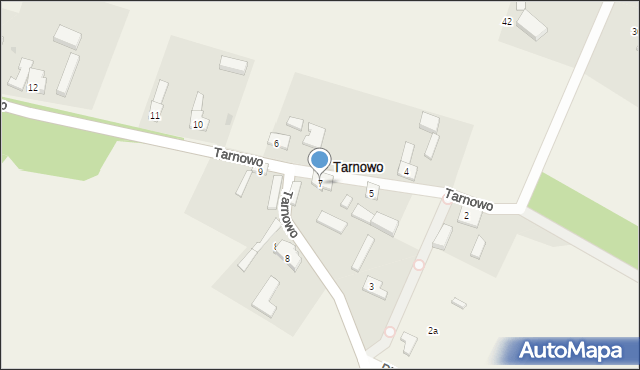 Tarnowo, Tarnowo, 7, mapa Tarnowo