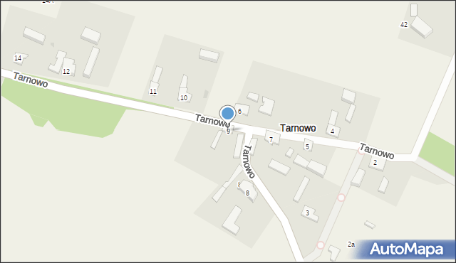 Tarnowo, Tarnowo, 9, mapa Tarnowo