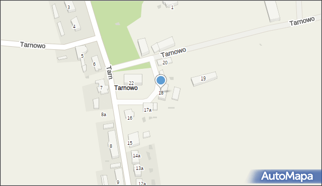 Tarnowo, Tarnowo, 18, mapa Tarnowo