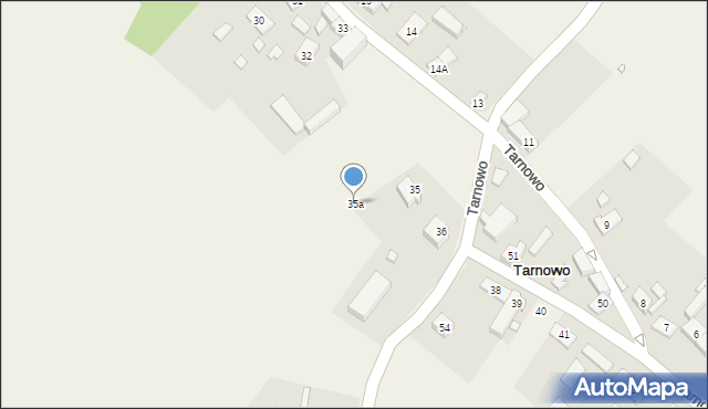 Tarnowo, Tarnowo, 35a, mapa Tarnowo