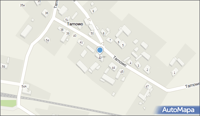 Tarnowo, Tarnowo, 42, mapa Tarnowo