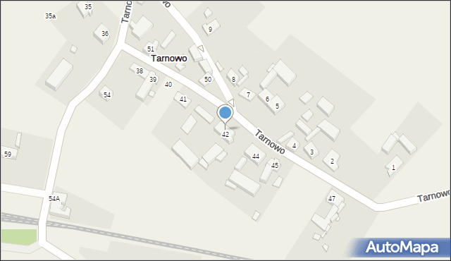 Tarnowo, Tarnowo, 43, mapa Tarnowo