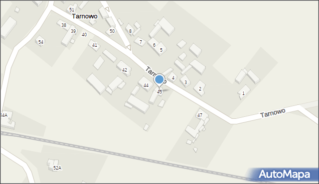 Tarnowo, Tarnowo, 45, mapa Tarnowo