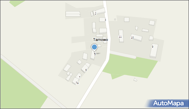 Tarnowo, Tarnowo, 5, mapa Tarnowo