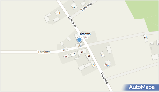 Tarnowo, Tarnowo, 15, mapa Tarnowo