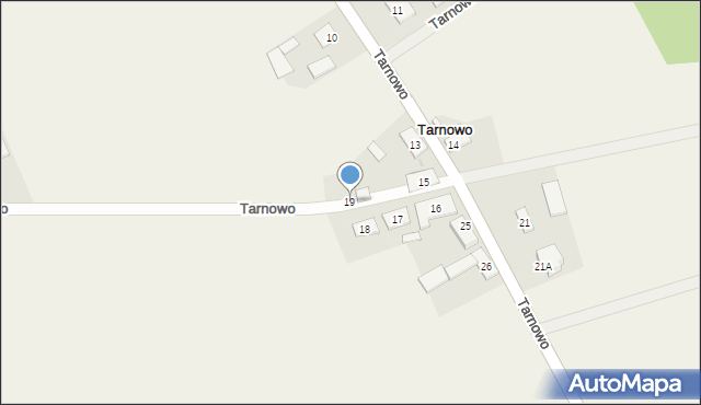 Tarnowo, Tarnowo, 19, mapa Tarnowo