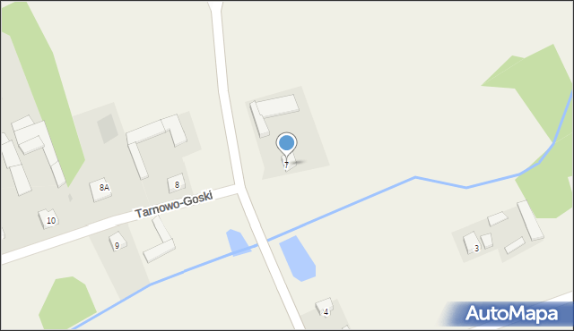 Tarnowo-Goski, Tarnowo-Goski, 7, mapa Tarnowo-Goski