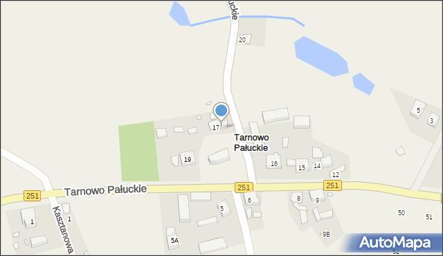 Tarnowo Pałuckie, Tarnowo Pałuckie, 18, mapa Tarnowo Pałuckie