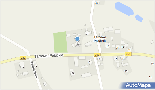 Tarnowo Pałuckie, Tarnowo Pałuckie, 19, mapa Tarnowo Pałuckie