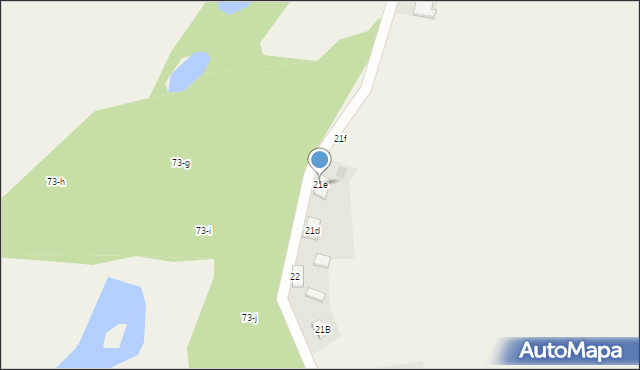 Tarnowo Pałuckie, Tarnowo Pałuckie, 21e, mapa Tarnowo Pałuckie