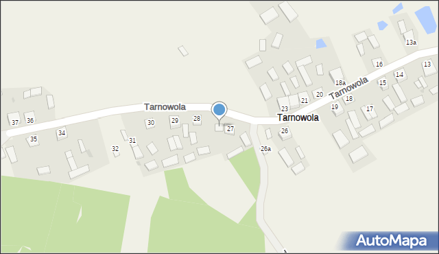 Tarnowola, Tarnowola, 27A, mapa Tarnowola
