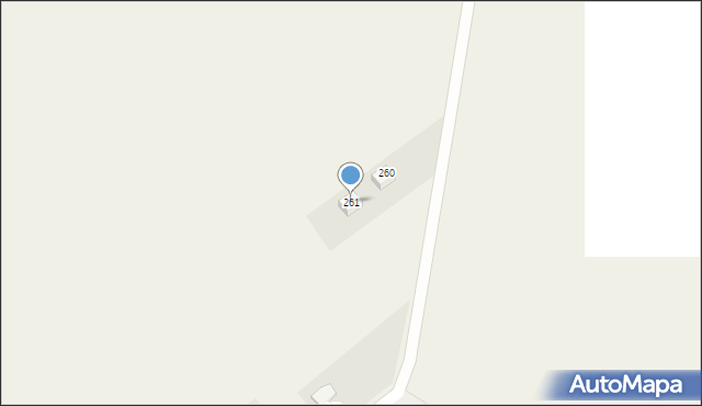 Tarnowska Wola, Tarnowska Wola, 261, mapa Tarnowska Wola