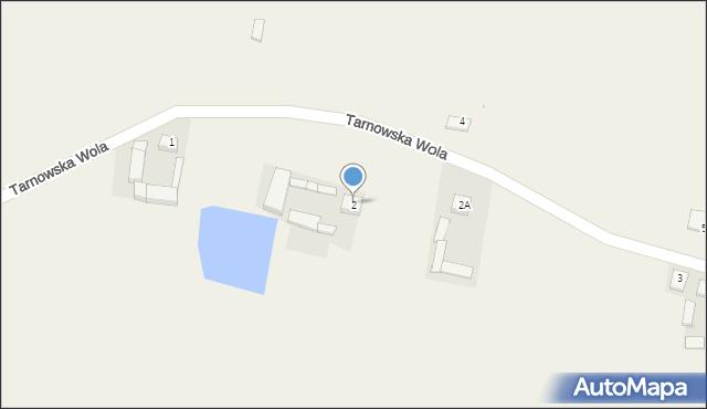 Tarnowska Wola, Tarnowska Wola, 2, mapa Tarnowska Wola