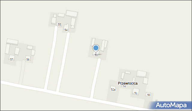 Tarnowska Wola, Tarnowska Wola, 53, mapa Tarnowska Wola