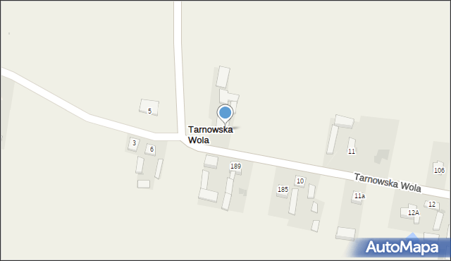 Tarnowska Wola, Tarnowska Wola, 8, mapa Tarnowska Wola
