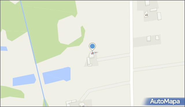 Tarnowski Młyn, Tarnowski Młyn, 46, mapa Tarnowski Młyn