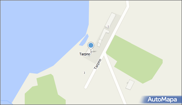 Tarpno, Tarpno, 2, mapa Tarpno