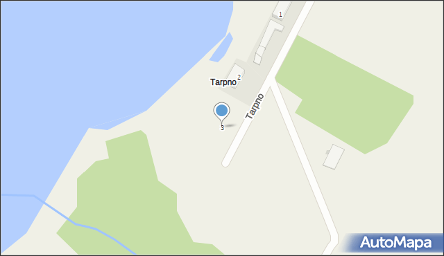 Tarpno, Tarpno, 3, mapa Tarpno