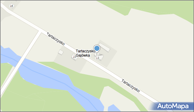 Tartaczysko, Tartaczysko, 13/2, mapa Tartaczysko