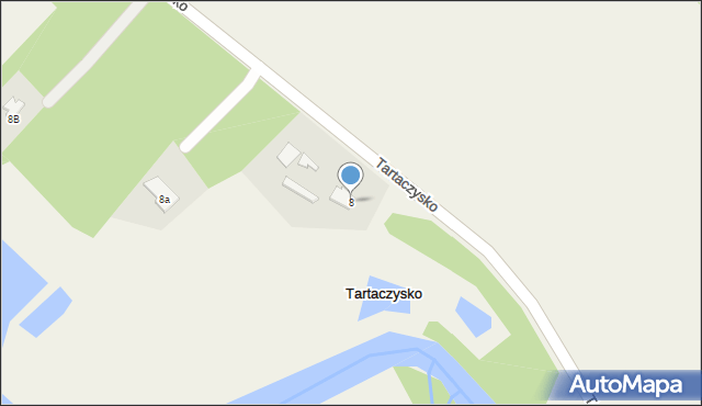 Tartaczysko, Tartaczysko, 8, mapa Tartaczysko