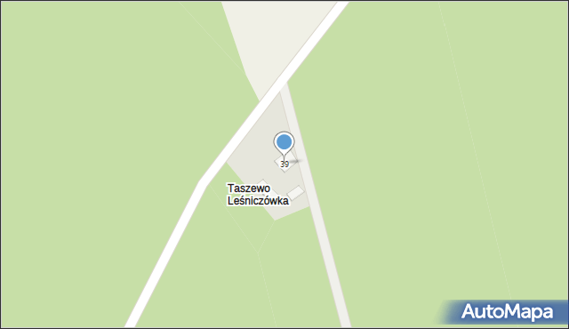 Taszewko, Taszewko, 39, mapa Taszewko