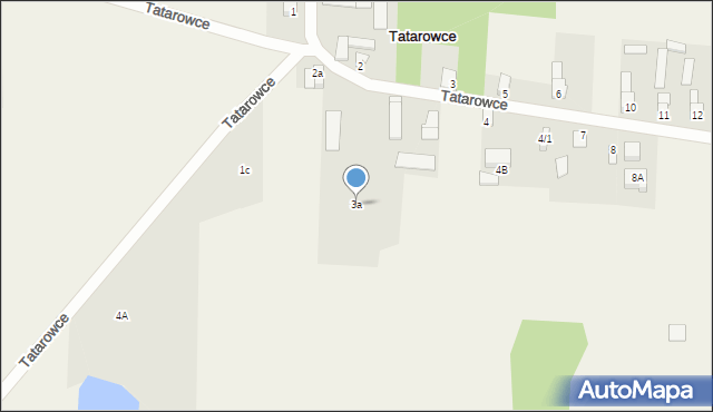 Tatarowce, Tatarowce, 3a, mapa Tatarowce