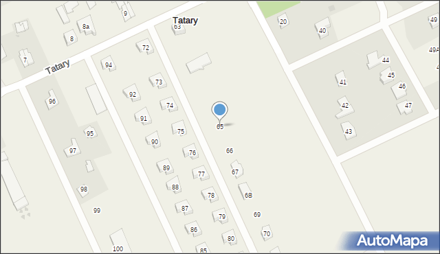 Tatary, Tatary, 65, mapa Tatary