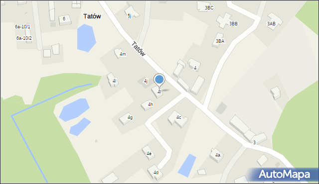 Tatów, Tatów, 4I, mapa Tatów