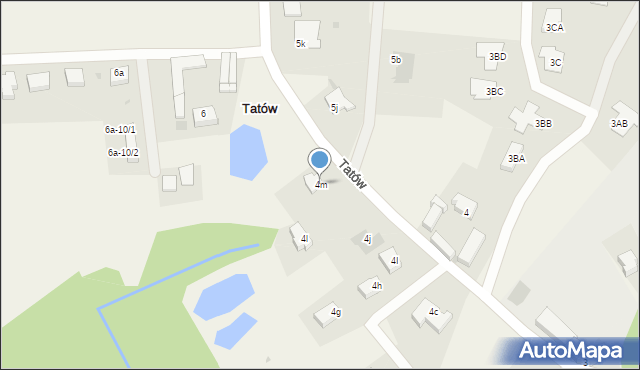 Tatów, Tatów, 4m, mapa Tatów