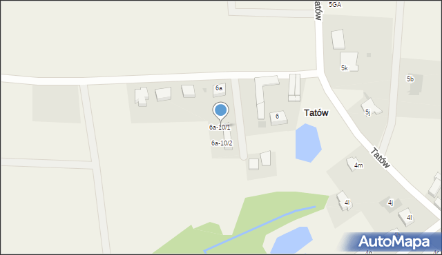 Tatów, Tatów, 6a-10/1, mapa Tatów