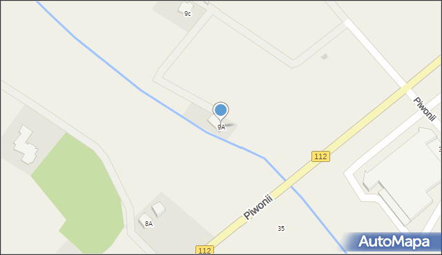 Tatów, Tatów, 9A, mapa Tatów