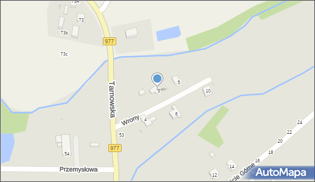 Tuchów, Tarnowska, 55A, mapa Tuchów