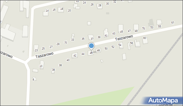 Wągrowiec, Taszarowo, 46, mapa Wągrowiec