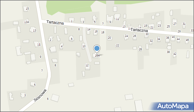 Waliły-Stacja, Tartaczna, 16A, mapa Waliły-Stacja