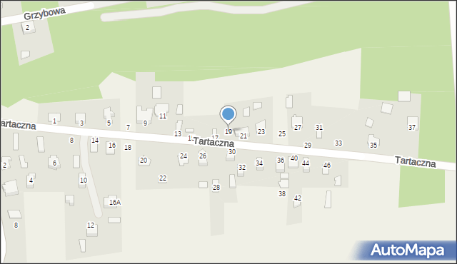 Waliły-Stacja, Tartaczna, 19, mapa Waliły-Stacja