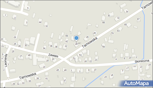 Wojnicz, Tarnowska, 24, mapa Wojnicz