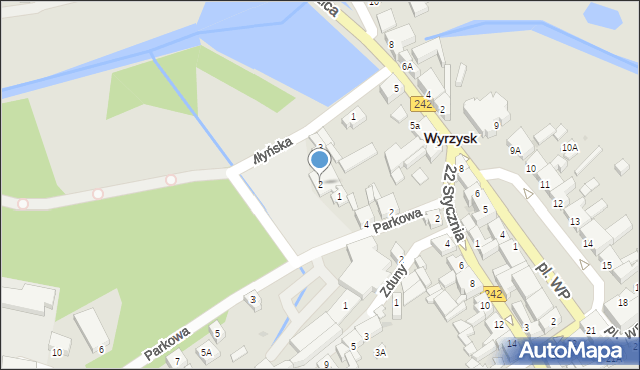 Wyrzysk, Targowisko, 2, mapa Wyrzysk