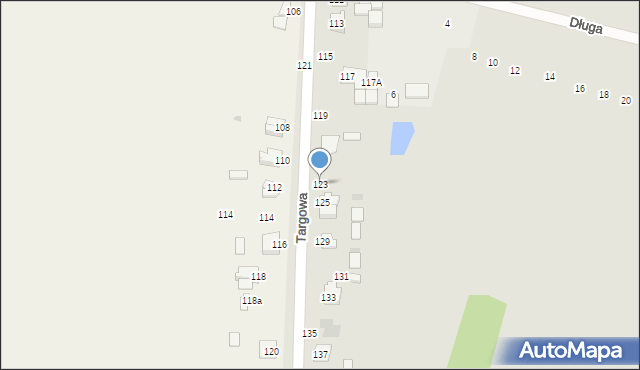 Zwoleń, Targowa, 123, mapa Zwoleń