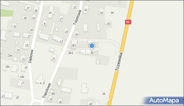 Kolnik, Tczewska, 32, mapa Kolnik