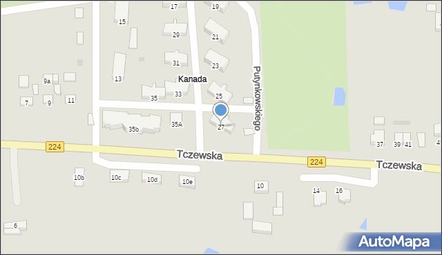Skarszewy, Tczewska, 27, mapa Skarszewy