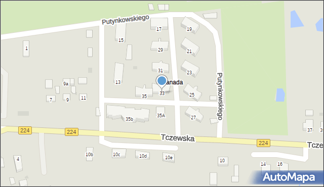 Skarszewy, Tczewska, 33, mapa Skarszewy