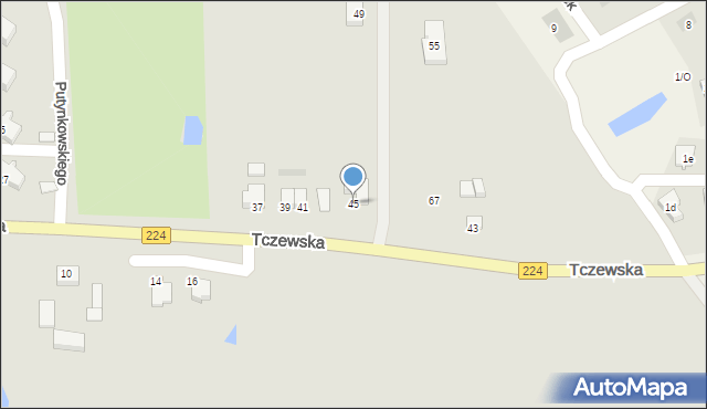 Skarszewy, Tczewska, 45, mapa Skarszewy