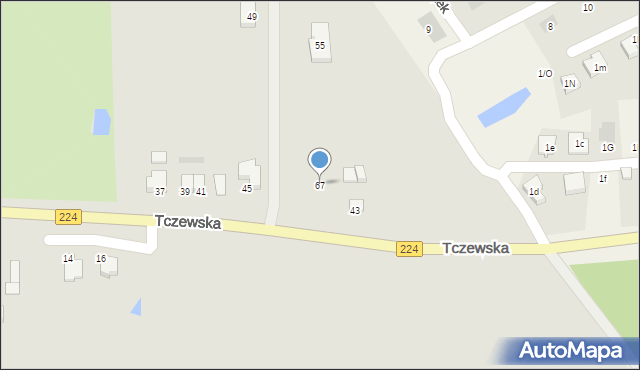 Skarszewy, Tczewska, 67, mapa Skarszewy