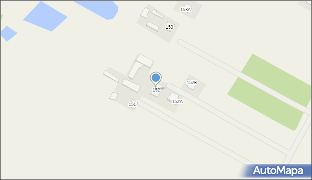 Tchórzew, Tchórzew, 152, mapa Tchórzew