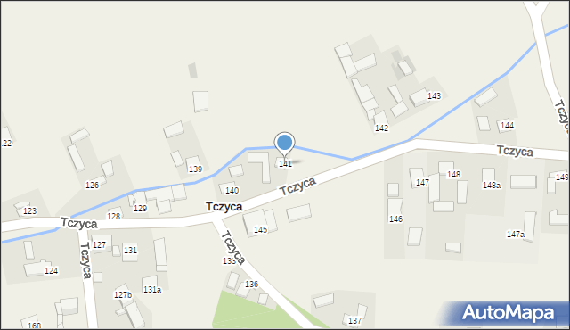 Tczyca, Tczyca, 141, mapa Tczyca