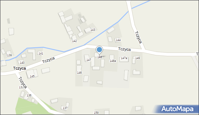 Tczyca, Tczyca, 148, mapa Tczyca